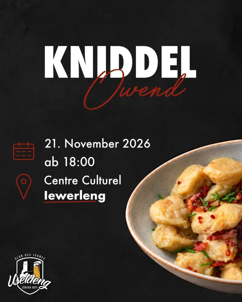 Kniddelowend 2026