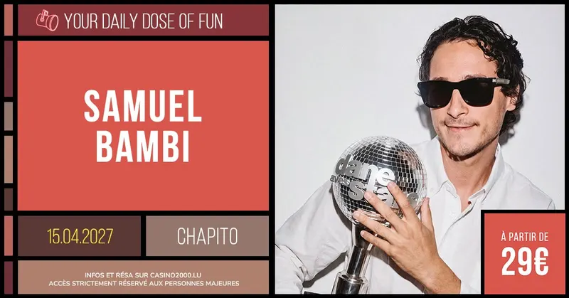 Samuel Bambi #casino2000