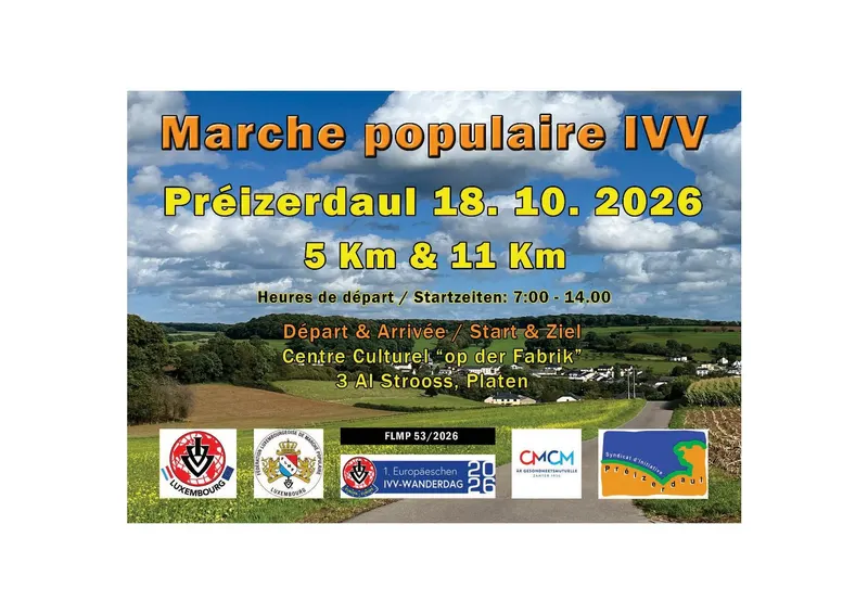 BETTBORN/PRÉIZERDAUL FLMP IVV WANDERUNG