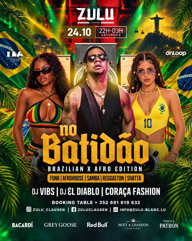 NO BATIDÃO • ZULU CLAUSEN • 24/10/2026