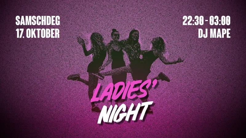 LADIES' NIGHT DJ MAPE