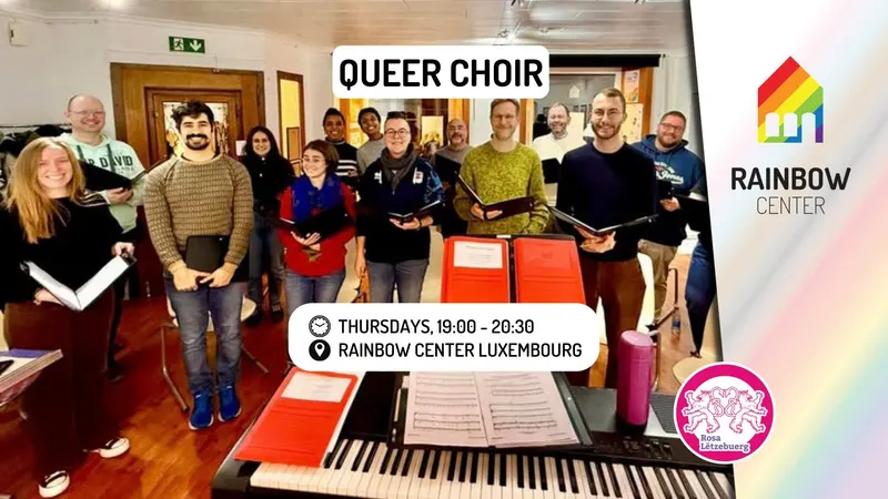 Queer Choir Luxembourg - Rehearsal