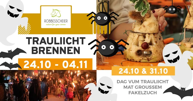 Trauliichtwochen an der Robbesscheier!